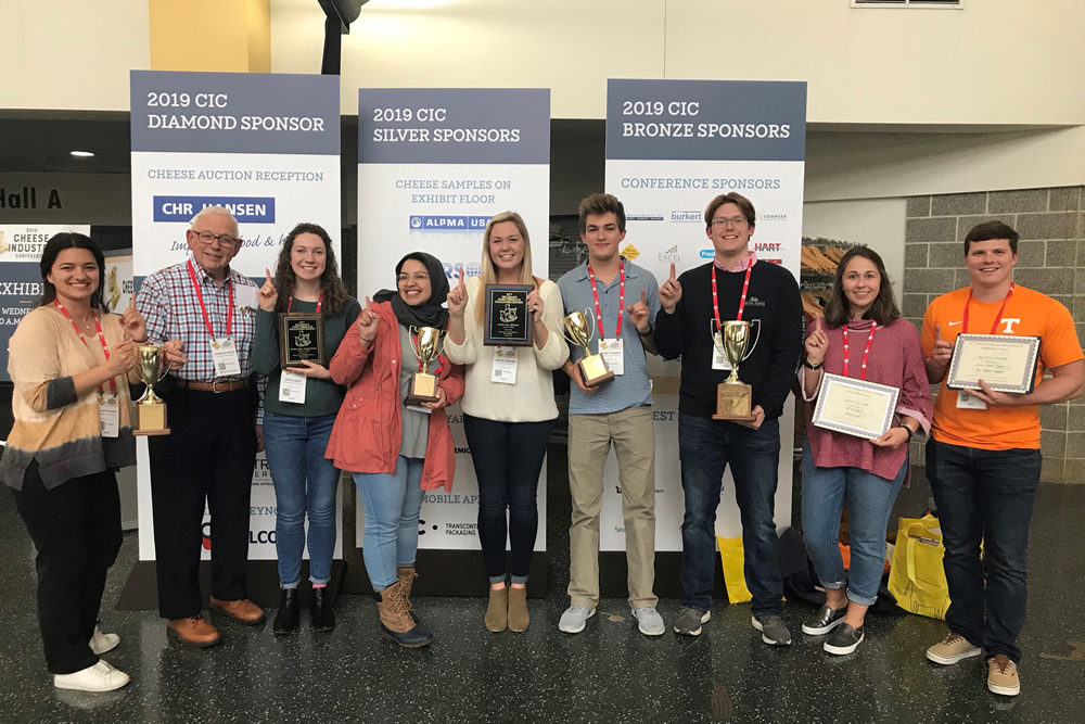 The 2019 UT Dairy Products Evaluation Team