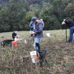 Picture of Eli Oliver at the soil judging competition