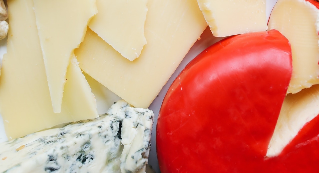 Image of specialty cheeses