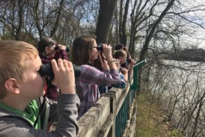 Davidson County, TN, youth birdwatching