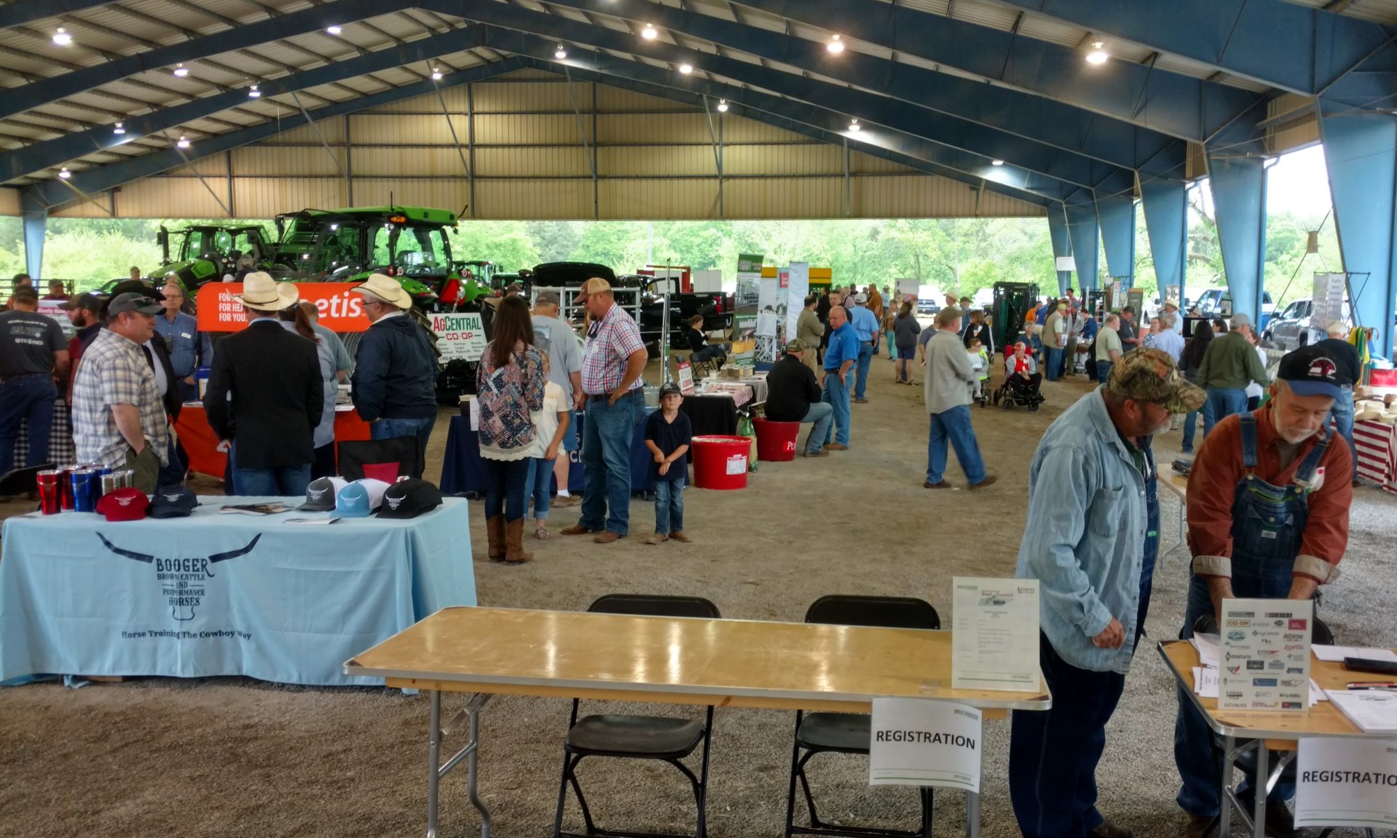 Picture of tradeshow at beef summit