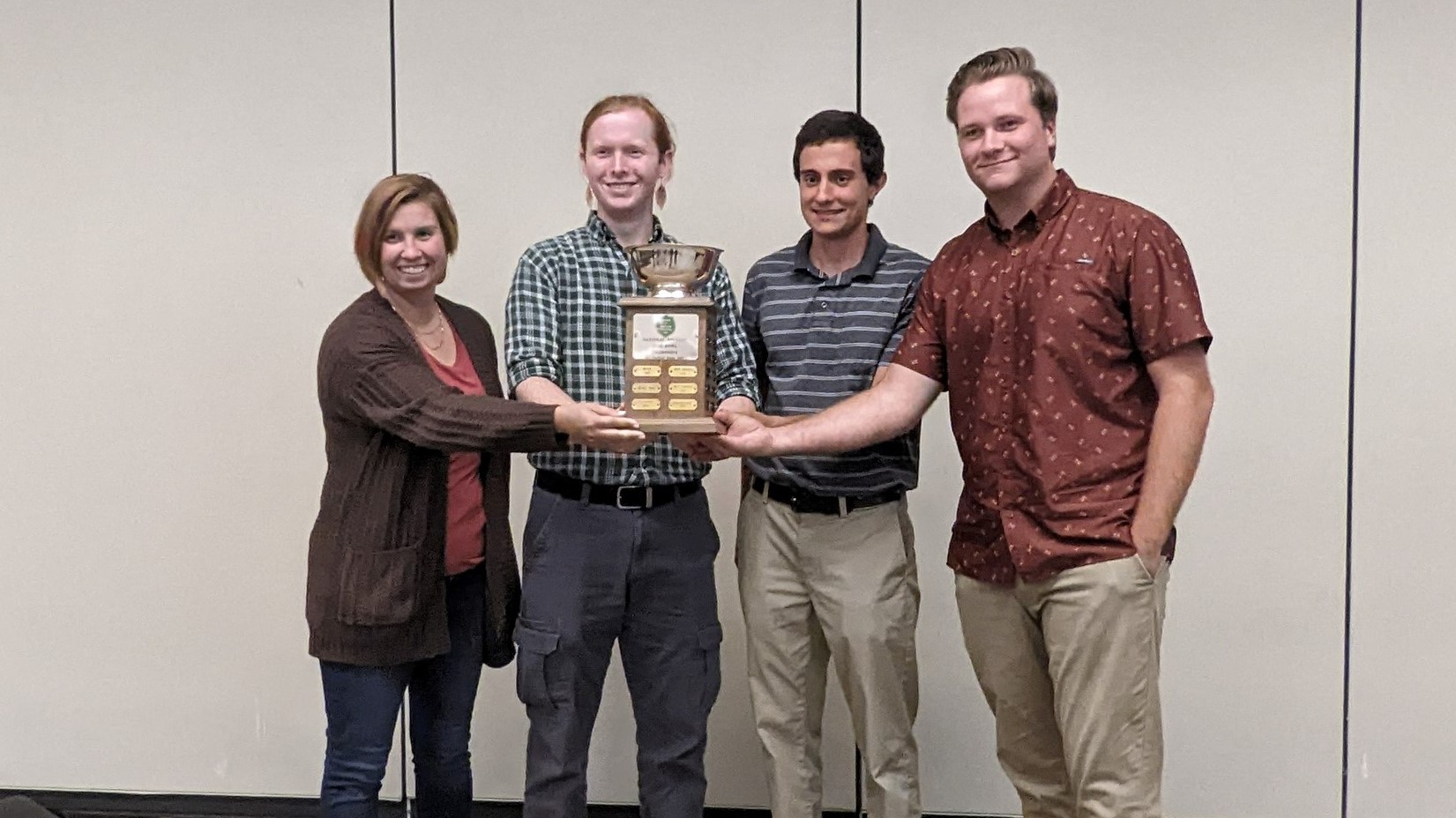 Melody Mount, Kyle Hanners, Matt Barnicki and Jared Beeler