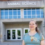Dr. Liz Eckelkamp, associate professor of animal science and Extension Dairy specialist
