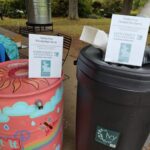 2 Rain barrels at the Smart Yards event