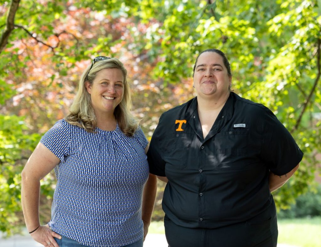 Becky Trout Fryxell and Angela Tucker
