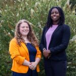 Alaina Boyd (left) and Kortni Blalock began in their new roles with the University of Tennessee Center for Profitable Agriculture in July. Both will provide leadership to various programs and topics to assist farmers and farm families with value-added farm enterprise development