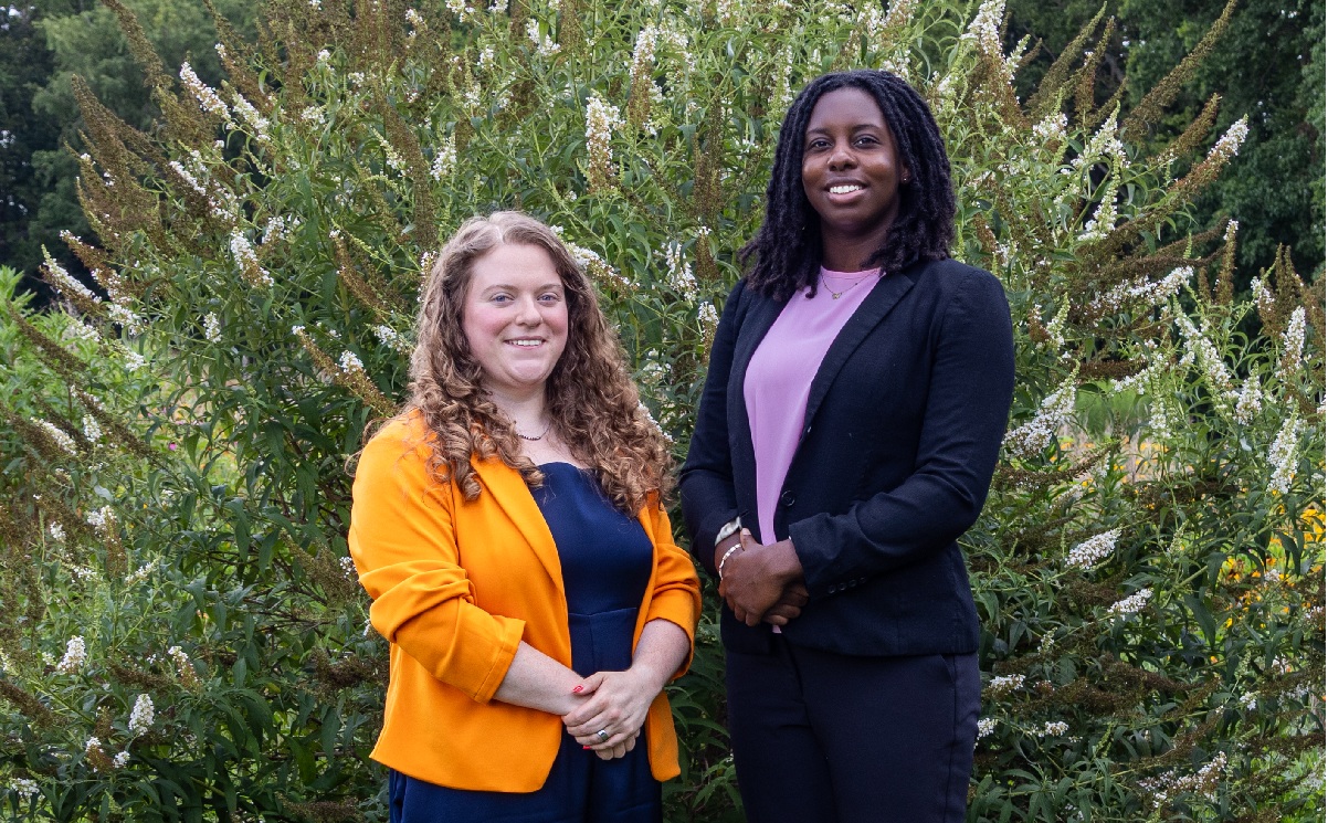 Alaina Boyd (left) and Kortni Blalock began in their new roles with the University of Tennessee Center for Profitable Agriculture in July. Both will provide leadership to various programs and topics to assist farmers and farm families with value-added farm enterprise development