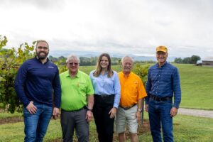 Pierre Davadant, David Lockwood, Annie Vogel, Don Collier, and Cary Cox