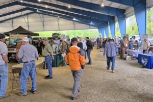 attendees at the 2025 beef summit trade show