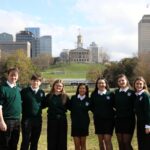 A group of 4-H students.